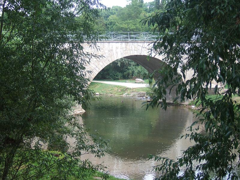 2009-08- (287).JPG - Sternbrücke über die Ilm